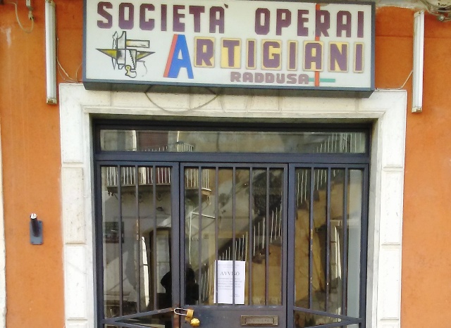 A Raddusa rimandata la celebrazione del 75esimo dell'associazione "Operai & Artigiani"